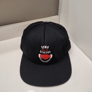 ❤️EUC Lurking Class Sketchy Tank Down With My Demons Unisex Snapback Cap, OSFM